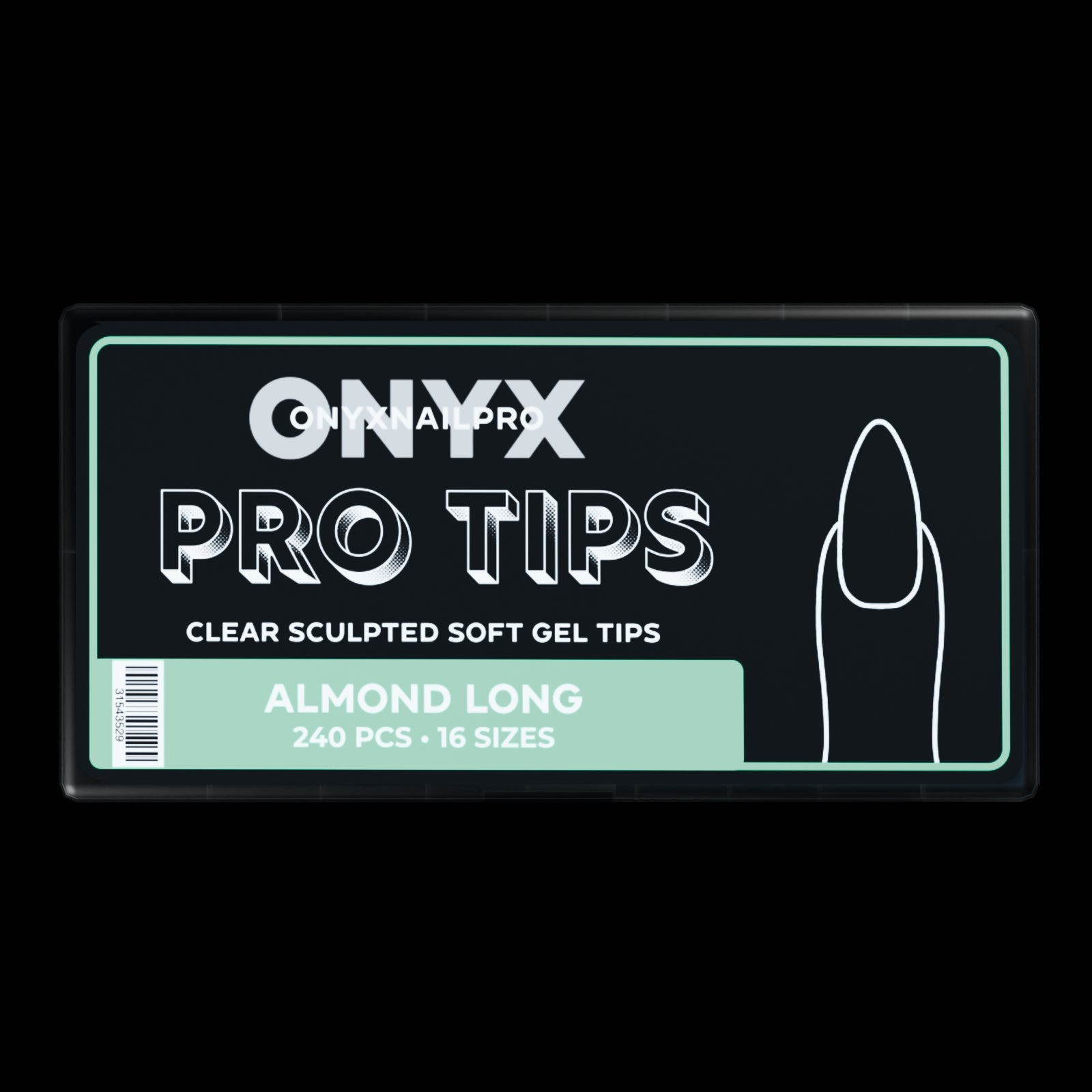 ONYX Pro Tips - Almond Long (240 pcs)