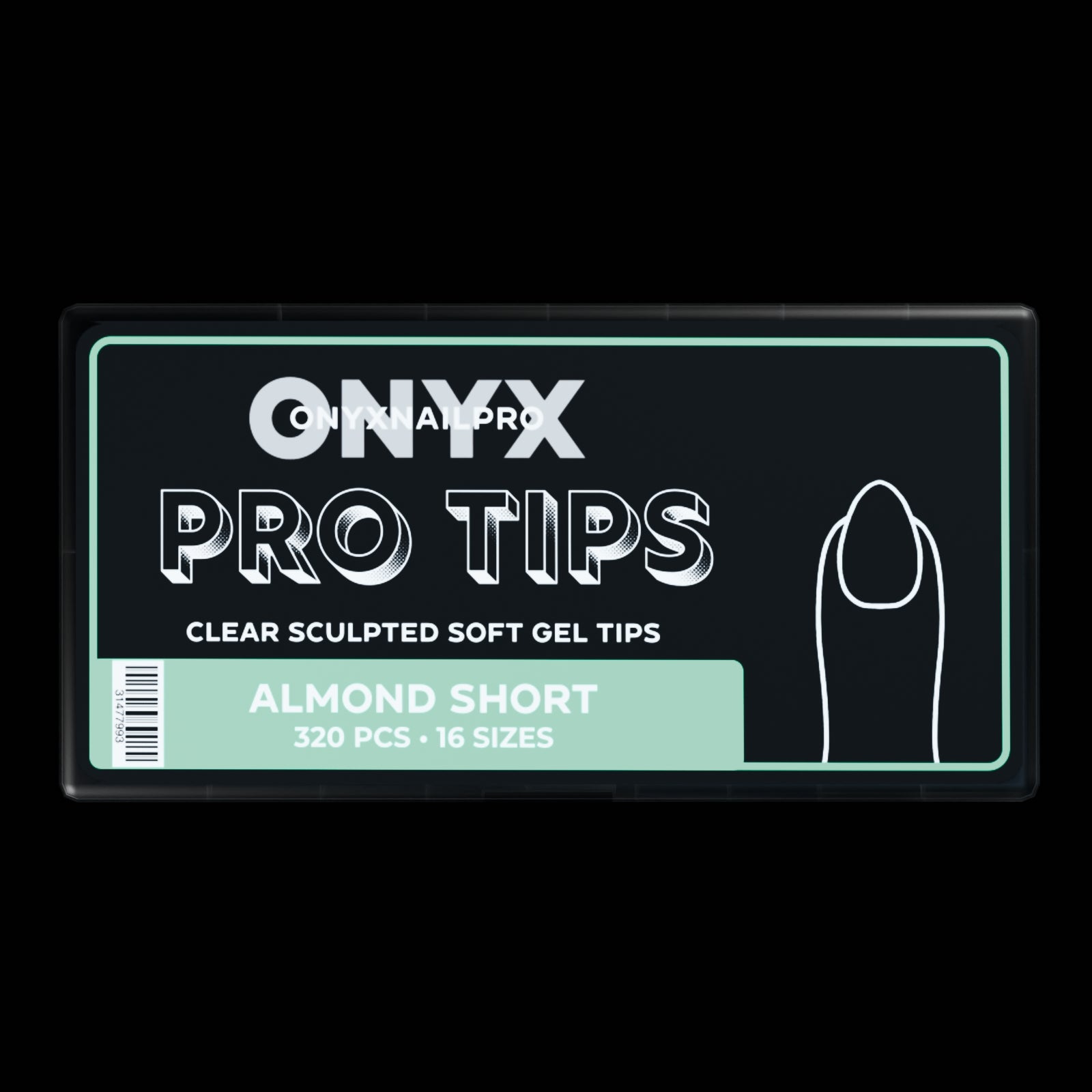 ONYX Pro Tips - Almond Short (320 pcs)