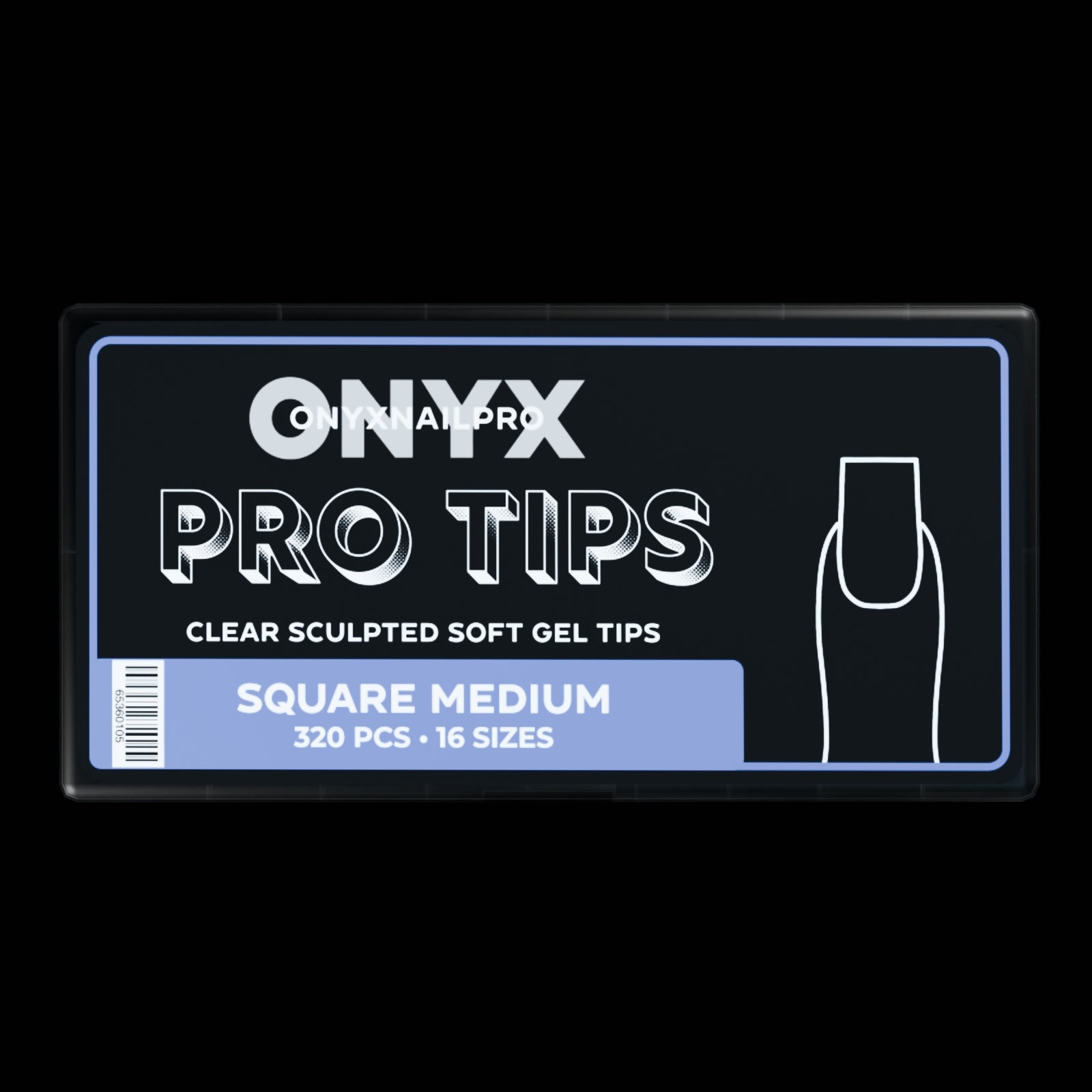 ONYX Pro Tips - Square Medium (320 pcs)
