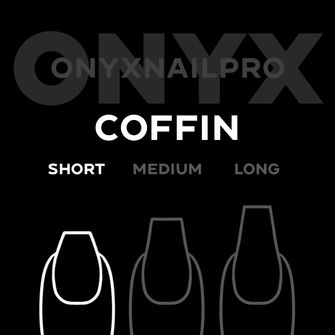ONYX Pro Tips - Coffin Small (320 pcs)