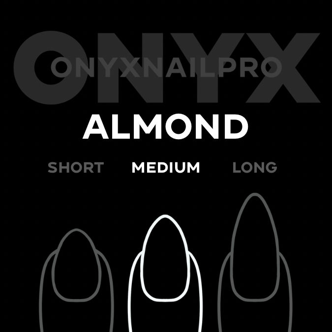 ONYX Pro Tips - Almond Medium (320 pcs)